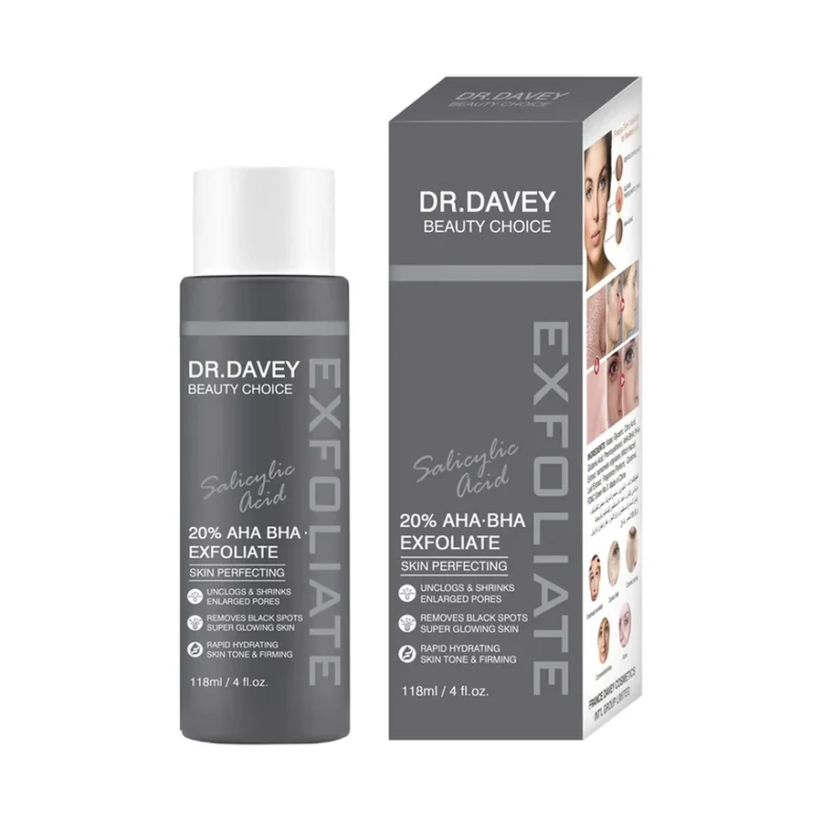 تونر مقشر من DR.DAVEY، منتج عناية شخصية، 118 ml، OEM/ODM، Dv-6290