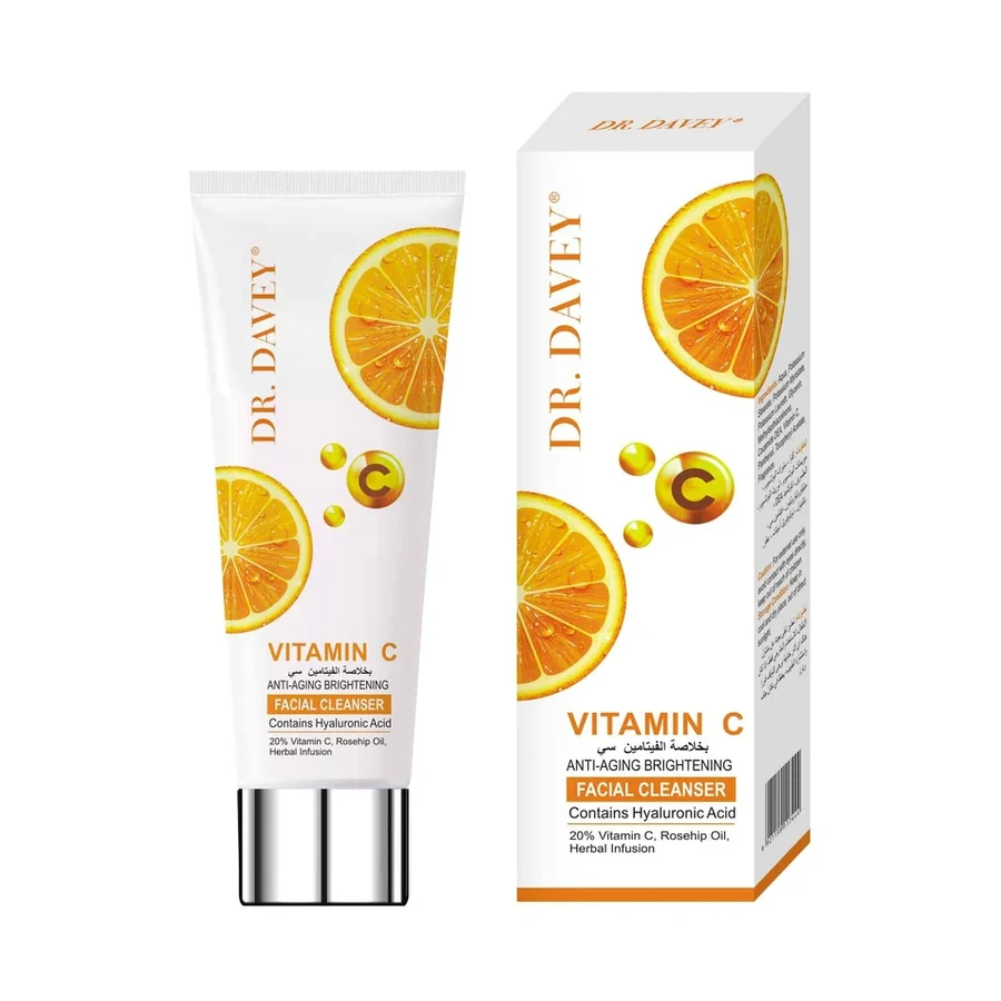 DR.DAVEY VC Facial Cleanser VC Facial Cleanser model DV-6369 product image for OEM/ODM private label facial cleanser manufacturing