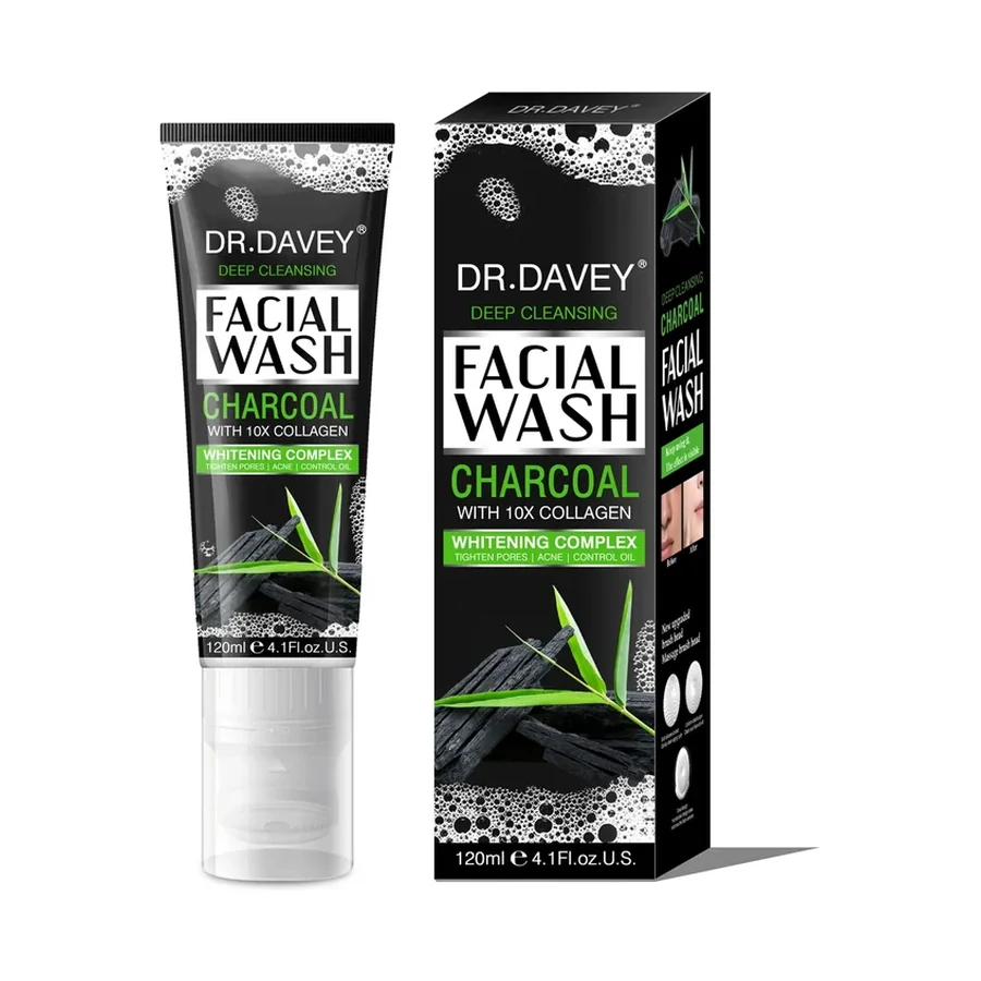 DR.DAVEY Facial Wash Personal Care Product 120 ml OEM/ODM Dv-6292 product image for OEM/ODM private label personal care product manufacturing