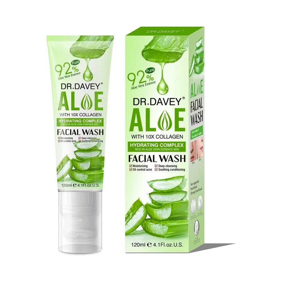 DR.DAVEY Facial Wash Personal Care Product 120 ml OEM/ODM Dv-6293 product image for OEM/ODM private label personal care product manufacturing