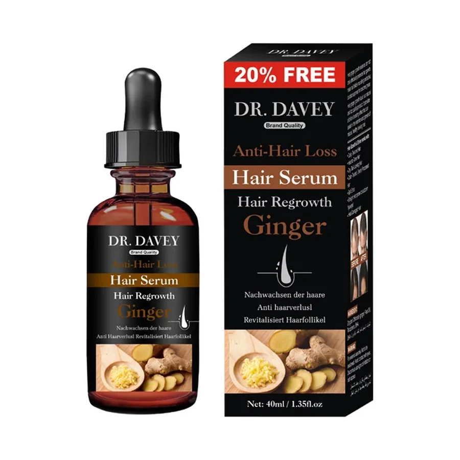 DR.DAVEY Ginger Hair Serum 50 ml OEM/ODM Dv-6063 product image for OEM/ODM private label skincare manufacturing