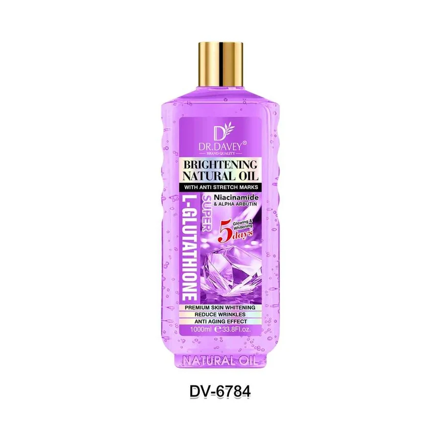 DR.DAVEY GLUTATHIONE Body Oil model DV-6784 product image for OEM/ODM private label body oil manufacturing