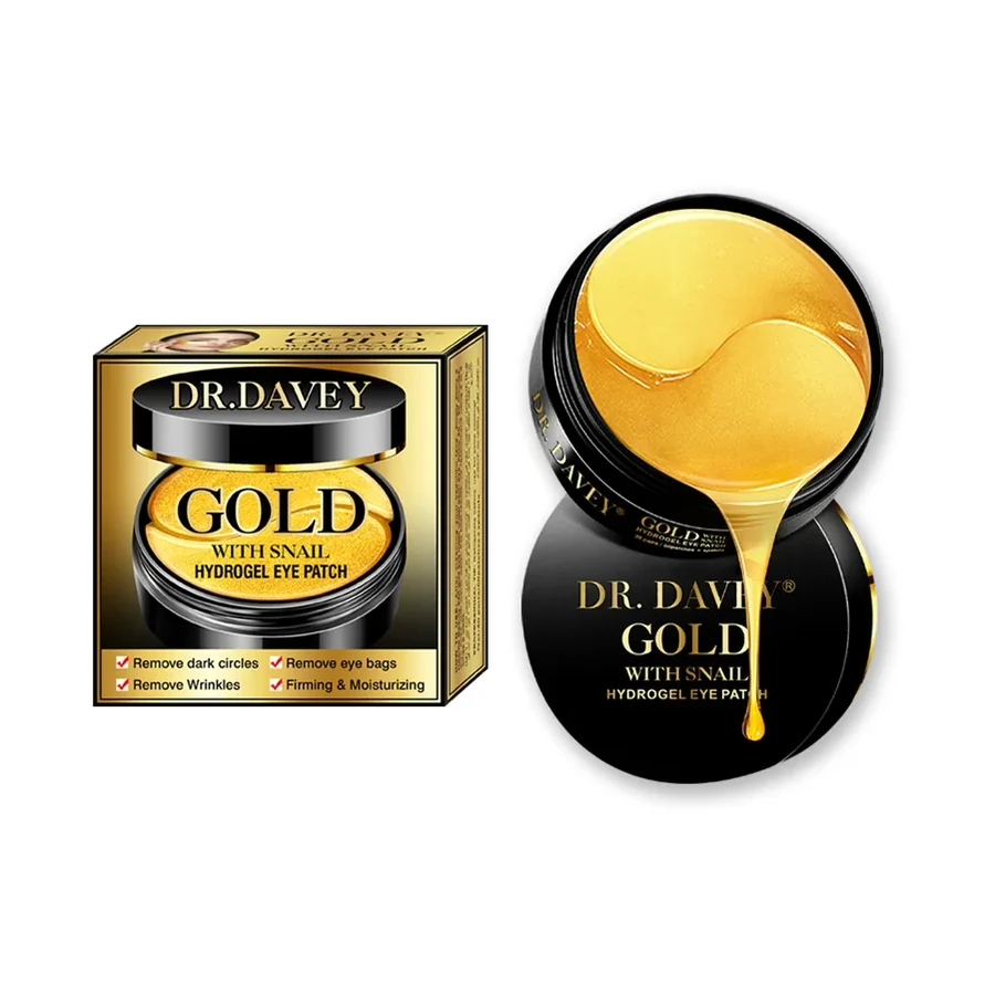 DR.DAVEY Gold Eye Patch Personal Care Product OEM/ODM Dv-6109 product image for OEM/ODM private label personal care product manufacturing