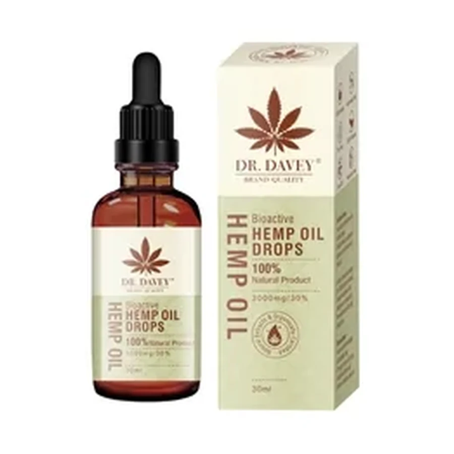 DR.DAVEY Hemp Oil Serum 30 ml OEM/ODM Dv-6115 product image for OEM/ODM private label skincare manufacturing