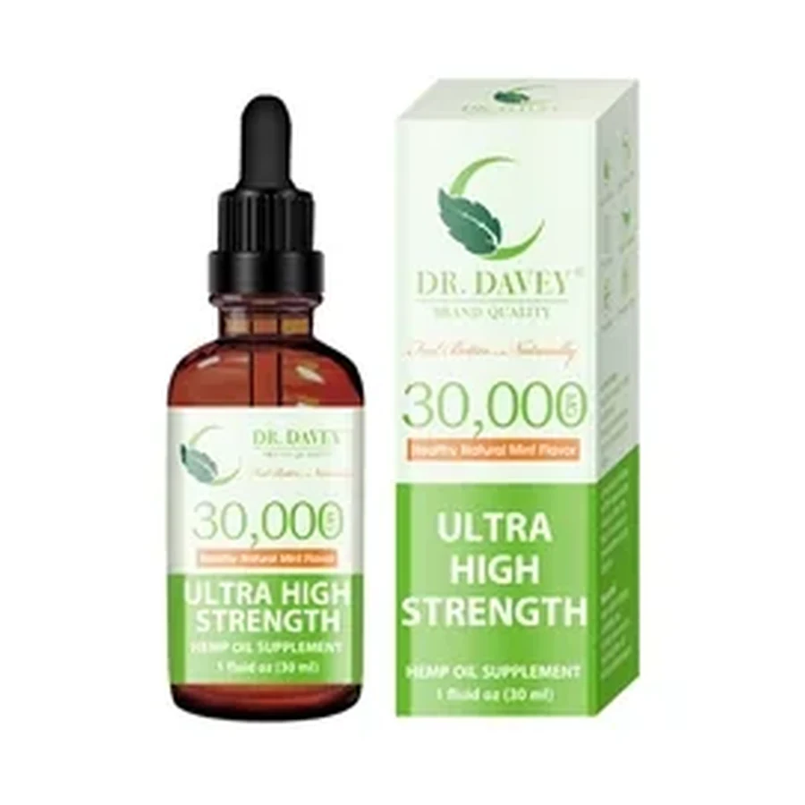 DR.DAVEY Hemp Oil Serum 30 ml OEM/ODM Dv-6116 product image for OEM/ODM private label skincare manufacturing