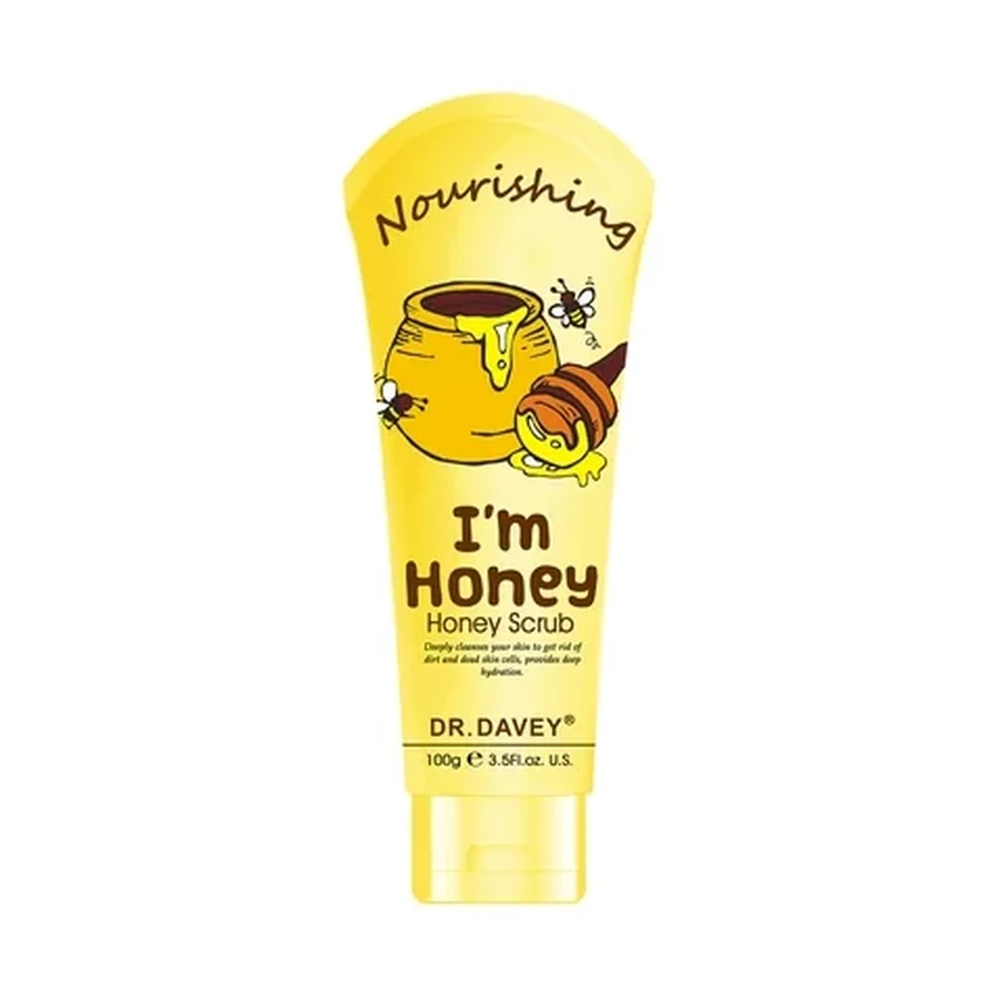 DR.DAVEY Honey Scrub Personal Care Product 100 g OEM/ODM Dv-6306 product image for OEM/ODM private label personal care product manufacturing