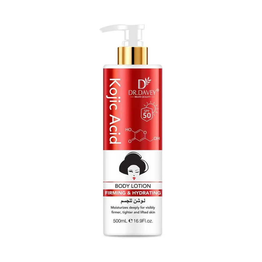 DR.DAVEY KOJIC ACID Body Lotion model DV-6710 product image for OEM/ODM private label body lotion manufacturing