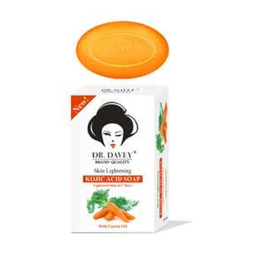 DR.DAVEY Kojic Acid Soap model DV-6154 product image for OEM/ODM private label soap manufacturing