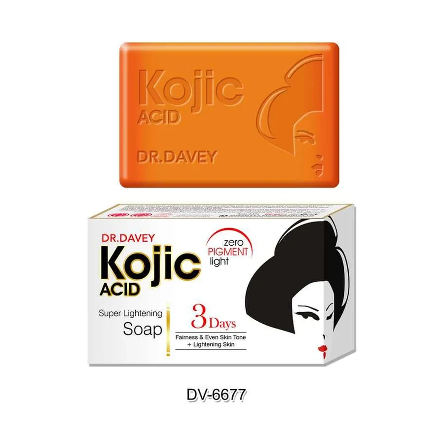 DR.DAVEY Soap Kojic Acid Soap model DV-6677 product image for OEM/ODM private label soap manufacturing