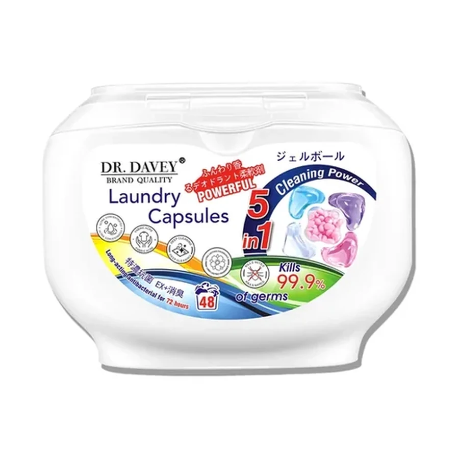 DR.DAVEY Laundry Capsules In Personal Care Product OEM/ODM Dv-6573 product image for OEM/ODM private label personal care product manufacturing