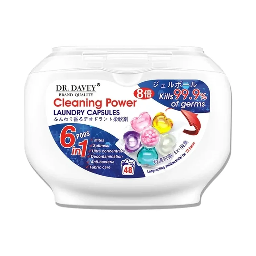 DR.DAVEY Laundry Capsules In Personal Care Product OEM/ODM Dv-6574 product image for OEM/ODM private label personal care product manufacturing
