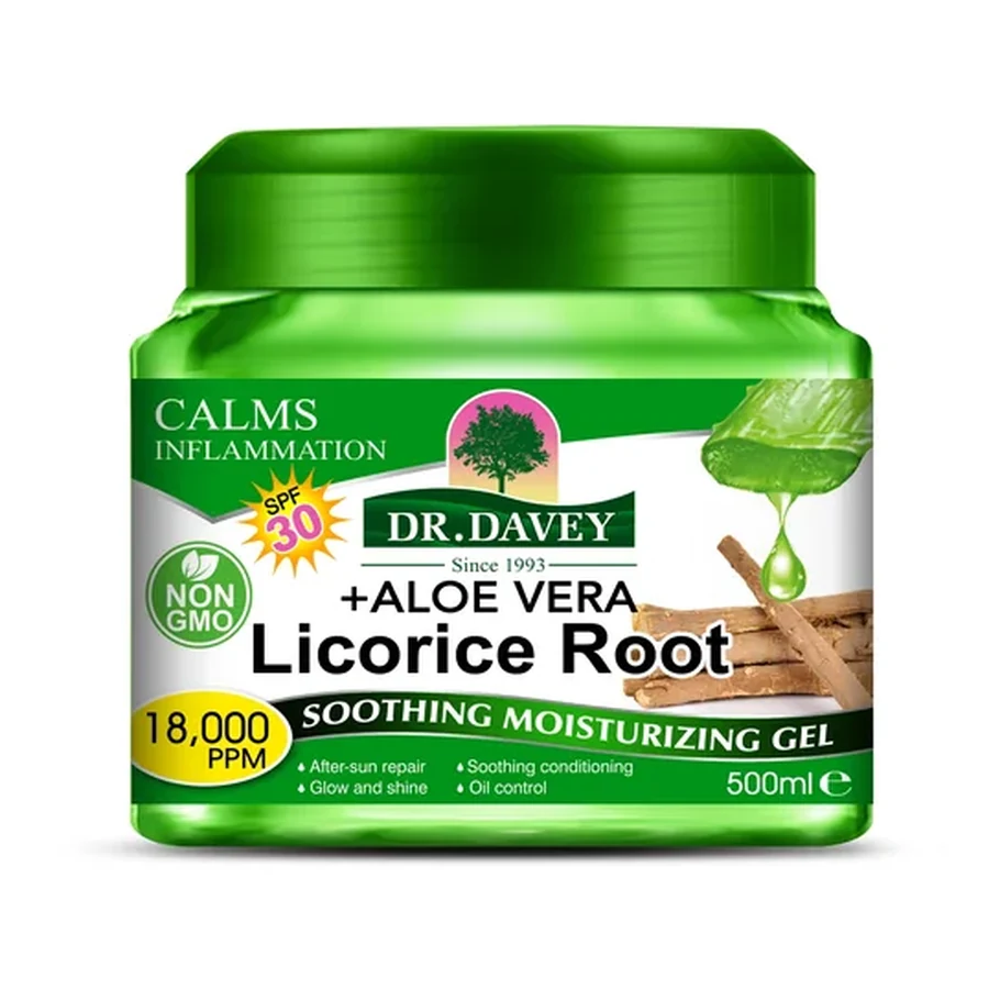 DR.DAVEY Licorice Root + Aloe Vera Personal Care Product 500 ml OEM/ODM Dv-6460 product image for OEM/ODM private label personal care product manufacturing