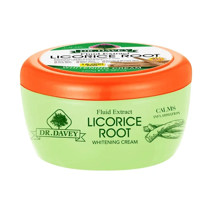 DR.DAVEY Licorice Root Body Cream 250 g OEM/ODM Dv-6476 product image for OEM/ODM private label body cream manufacturing