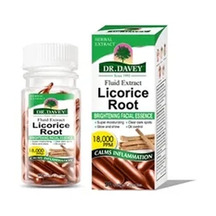 DR.DAVEY Licorice Root Brightening Facial Essence Serum OEM/ODM Dv-6413 product image for OEM/ODM private label skincare manufacturing