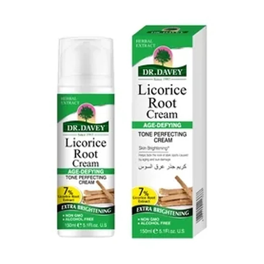 DR.DAVEY Licorice Root Face Cream 150 ml OEM/ODM Dv-6497 product image for OEM/ODM private label skincare manufacturing