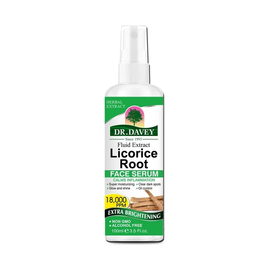 DR.DAVEY Licorice Root Face Serum 100 ml OEM/ODM Dv-6566 product image for OEM/ODM private label skincare manufacturing