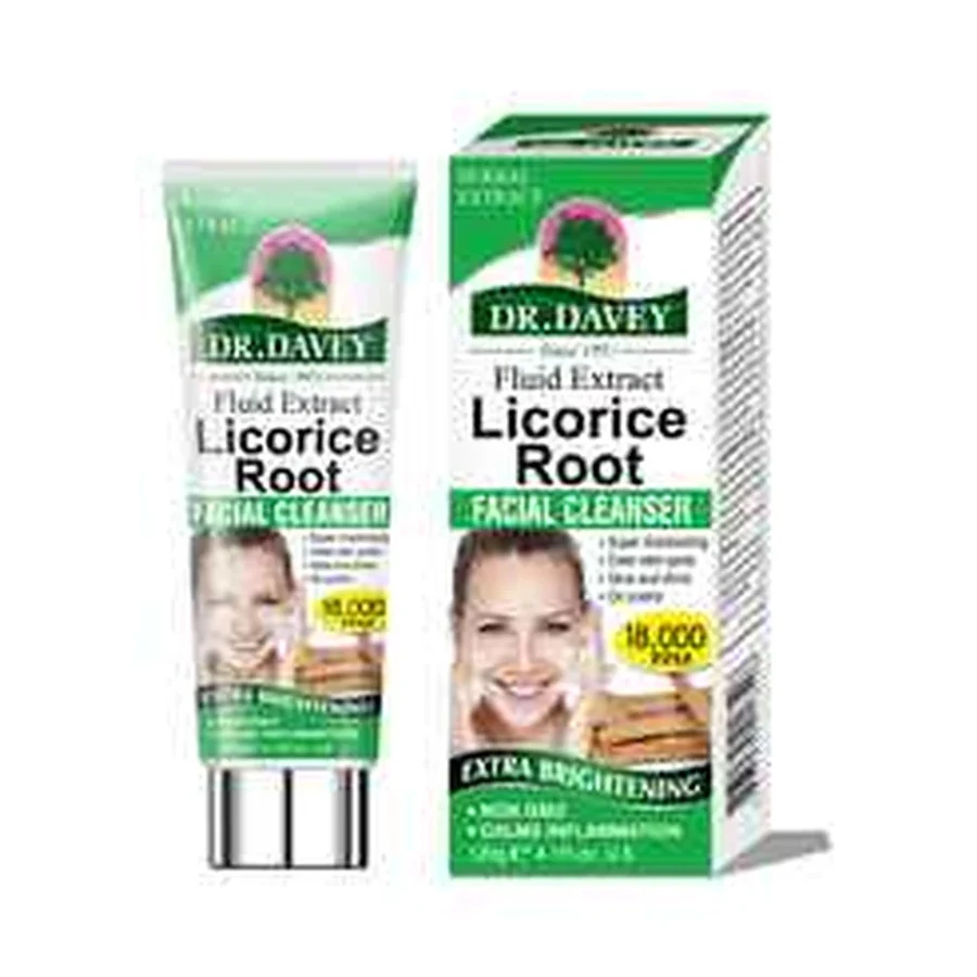 DR.DAVEY Facial Cleanser Licorice Root Facial Cleanser model DV-6416 product image for OEM/ODM private label facial cleanser manufacturing
