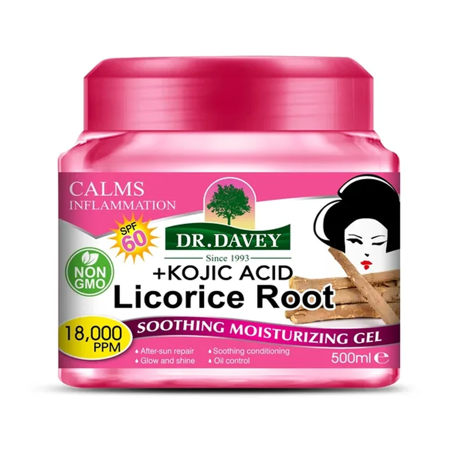 DR.DAVEY Licorice Root + Kojic Acid Personal Care Product 500 ml OEM/ODM Dv-6461 product image for OEM/ODM private label personal care product manufacturing