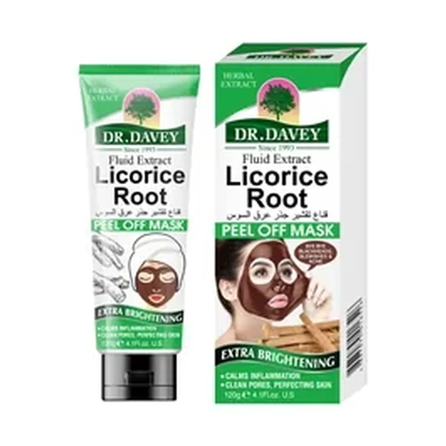 DR.DAVEY Licorice Root Peel Off Face Mask 120 g OEM/ODM Dv-6518 product image for OEM/ODM private label skincare manufacturing