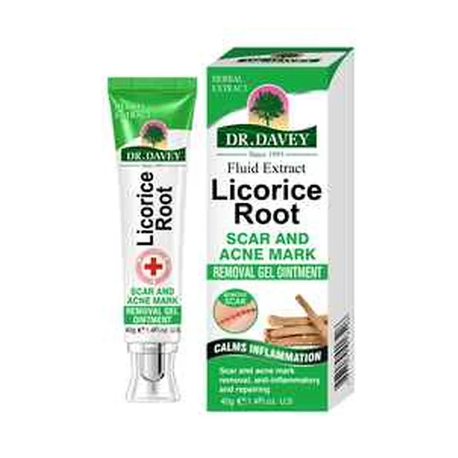 DR.DAVEY Licorice Root Uneven Tone Care And Clarifying Care Mark Removal Gel Ointment model DV-6522 product image for OEM/ODM private label personal