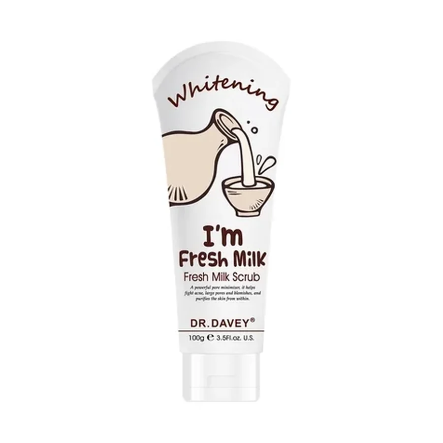 DR.DAVEY Milk Scrub Personal Care Product 100 g OEM/ODM Dv-6311 product image for OEM/ODM private label personal care product manufacturing