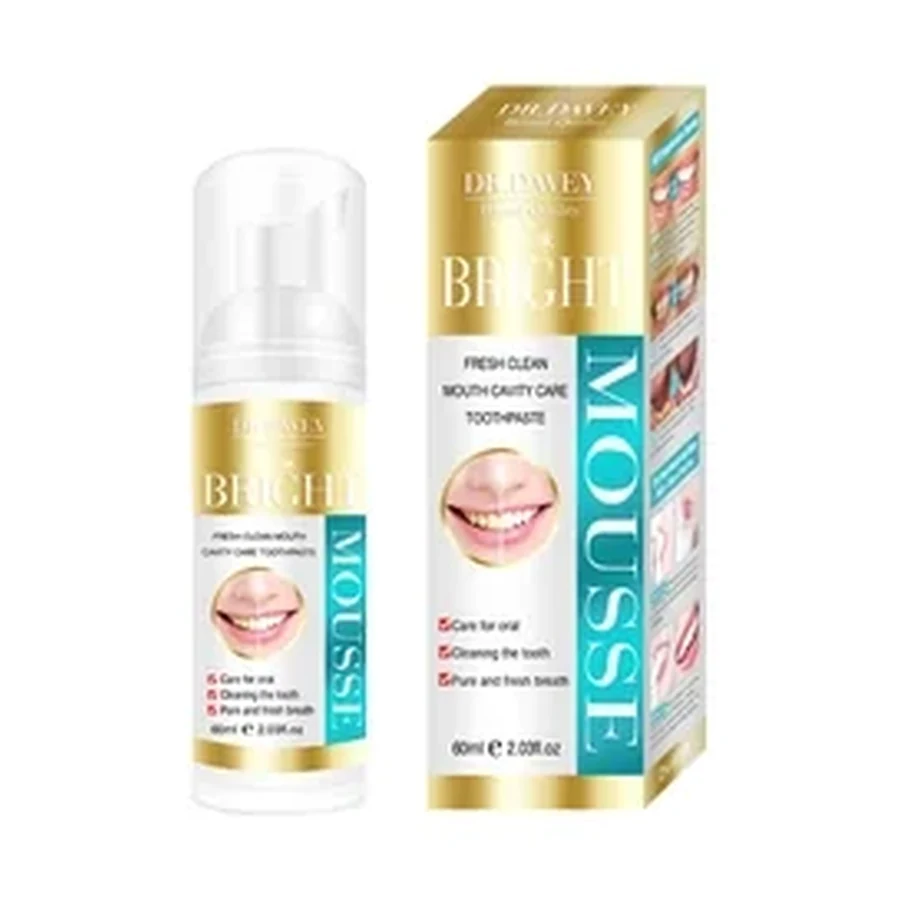 DR.DAVEY Mousse Toothpaste 60 ml OEM/ODM Dv-6098 product image for OEM/ODM private label toothpaste manufacturing