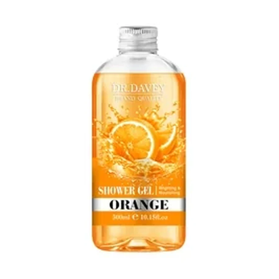 DR.DAVEY Orange Shower Gel 300 ml OEM/ODM Dv-6083 product image for OEM/ODM private label shower gel manufacturing