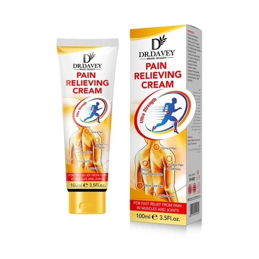 DR.DAVEY Pain Relieving Cream Personal Care Product 100 g OEM/ODM Dv-6867 product image for OEM/ODM private label personal care product manufacturing