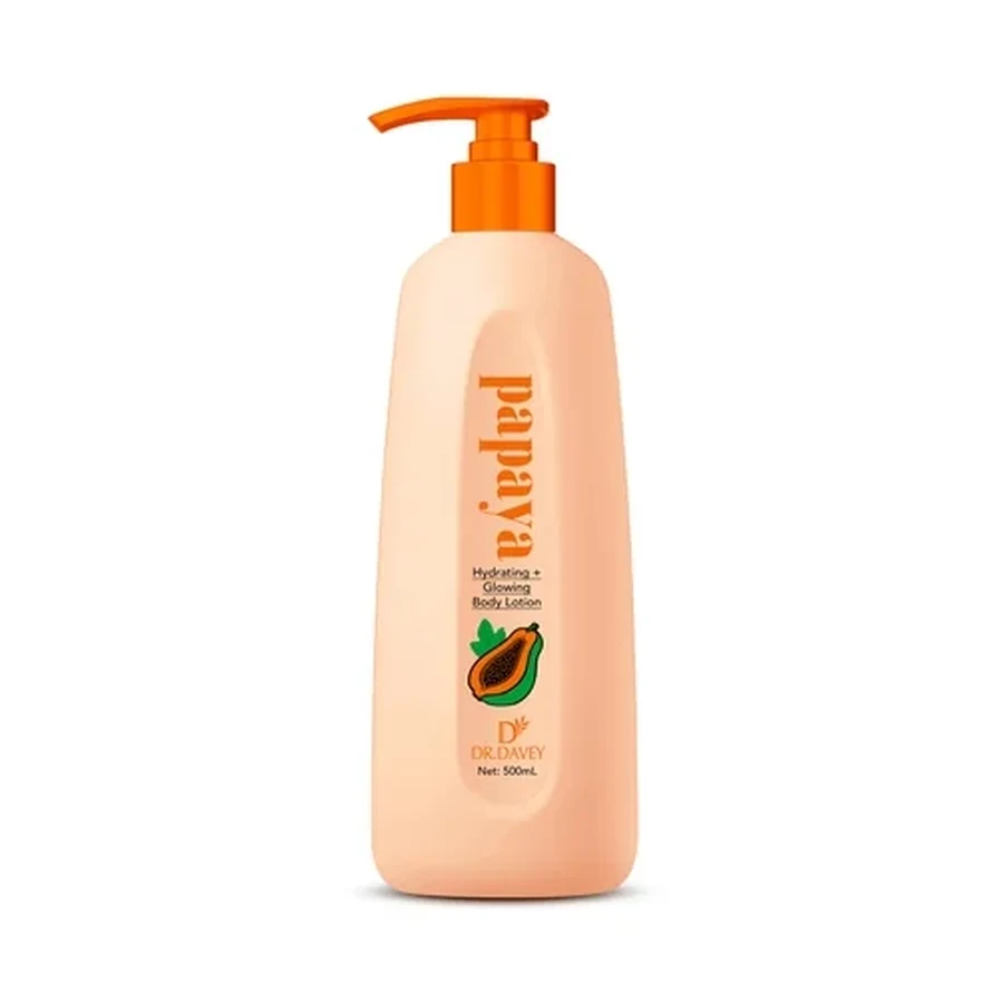 DR.DAVEY Papaya Body Lotion 500 ml OEM/ODM Dv-6864 product image for OEM/ODM private label body lotion manufacturing
