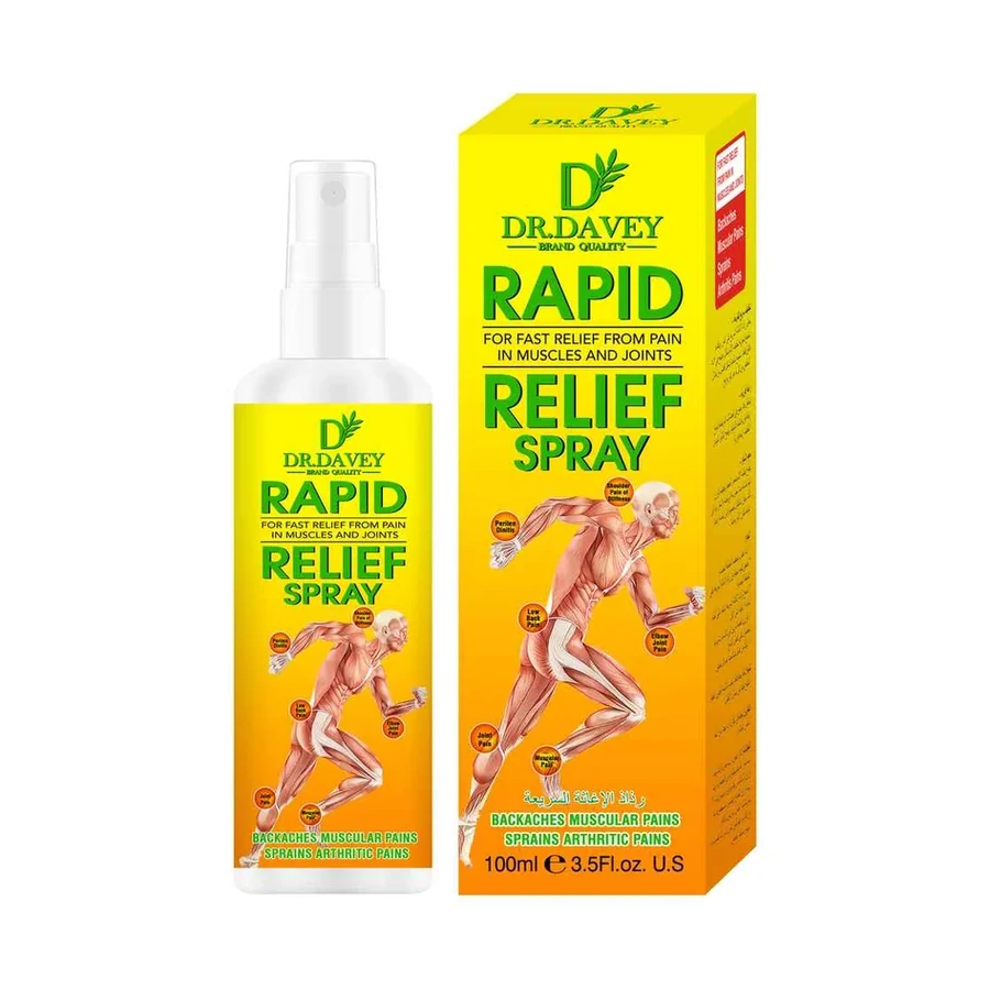 DR.DAVEY Rapid Relief Spray model DV-6617 product image for OEM/ODM private label personal care manufacturing