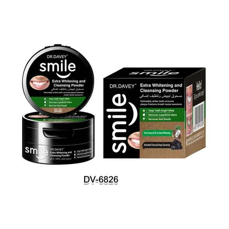 DR.DAVEY SMILE Smile Teeth Brightening Powder model DV-6826 product image for OEM/ODM private label personal care manufacturing
