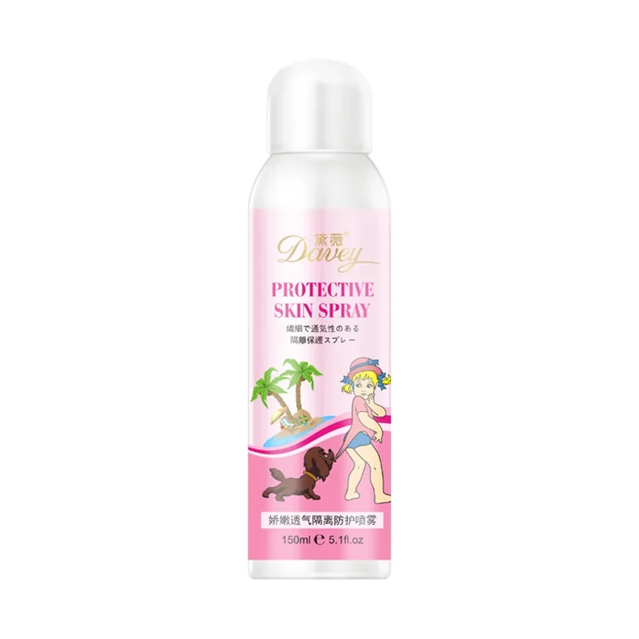 DR.DAVEY Protective Skin Spray Personal Care Product 150 ml OEM/ODM Dv-6089 product image for OEM/ODM private label personal care product manufacturing