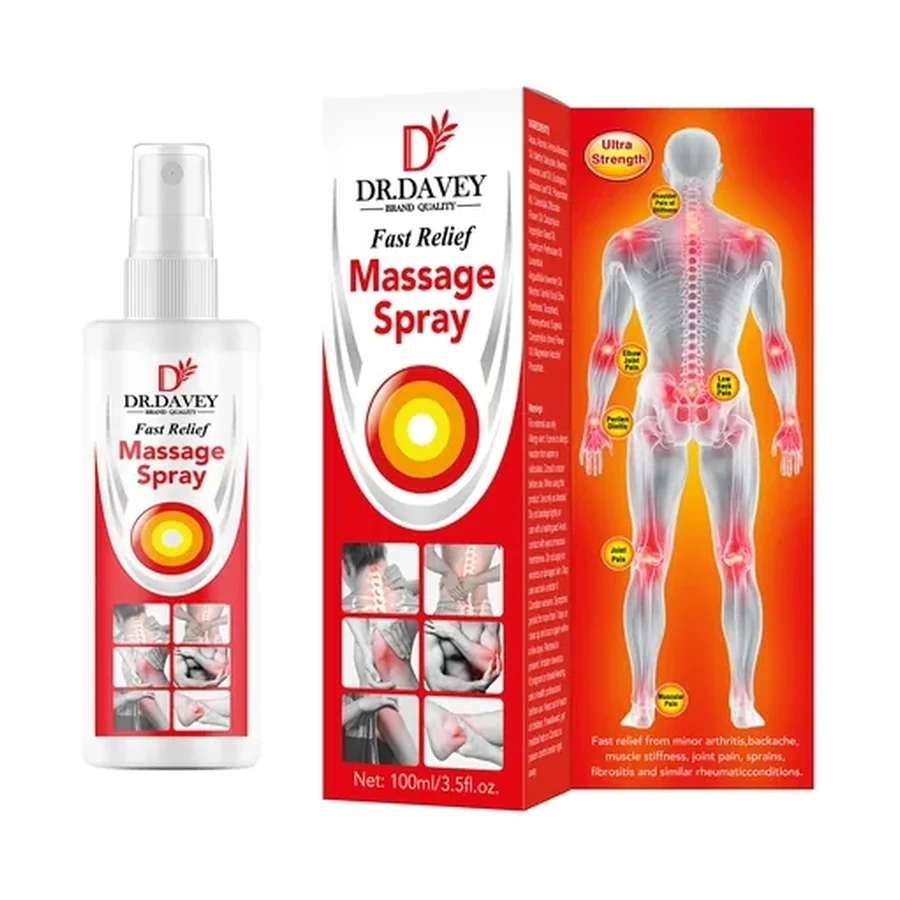 DR.DAVEY Rapid Relief Spray Personal Care Product 100 g OEM/ODM Dv-6845 product image for OEM/ODM private label personal care product manufacturing