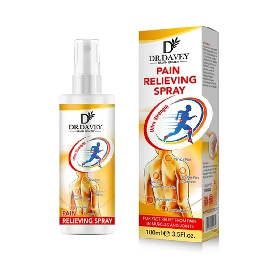 DR.DAVEY Rapid Relief Spray Personal Care Product 100 g OEM/ODM Dv-6846 product image for OEM/ODM private label personal care product manufacturing