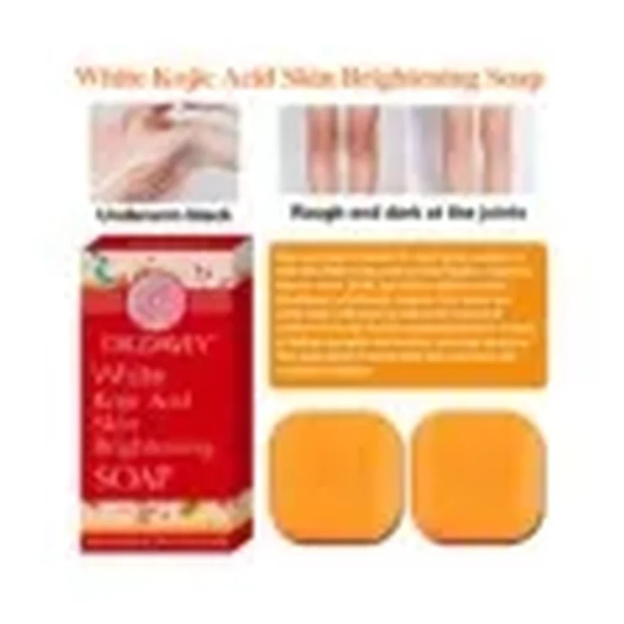 DR.DAVEY Rose Brightening Kojic Hydration Bar Soap white background product image for OEM/ODM private label soap manufacturing