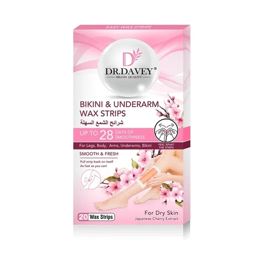 DR.DAVEY Sakura Hair Remover Wax Strips Personal Care Product OEM/ODM Dv-6813 product image for OEM/ODM private label personal care product manufacturing