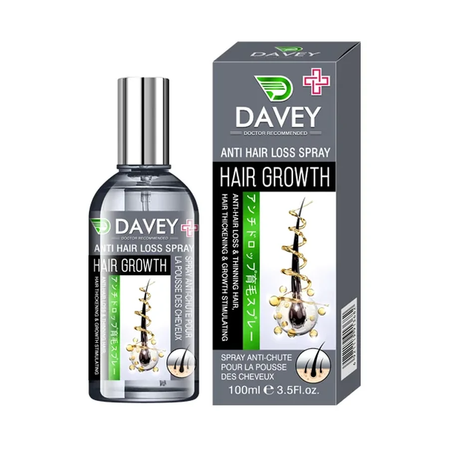 DR.DAVEY Scalp Care Spray Personal Care Product 100 ml OEM/ODM Dv-6482 product image for OEM/ODM private label personal care product manufacturing
