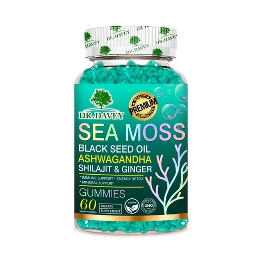 DR.DAVEY SEA MOSS Sea Moss Gummies Personal Care Product 3 g OEM/ODM Dv-6703 product image for OEM/ODM private label personal care product manufacturing