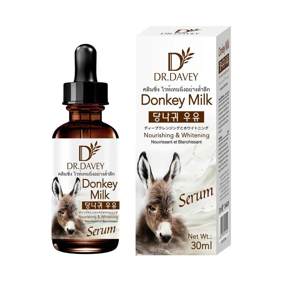 DR.DAVEY Donkey Milk Serum model DV-6479 product image for OEM/ODM private label skincare serum manufacturing