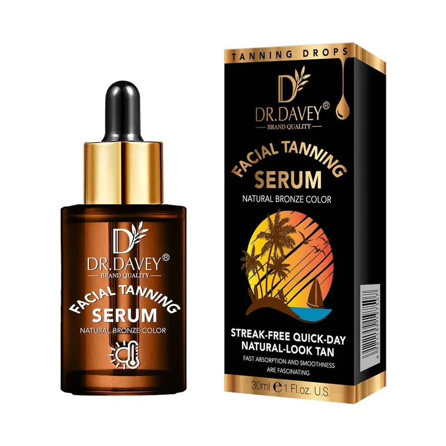 DR.DAVEY Tanning Serum model DV-6777 product image for OEM/ODM private label skincare serum manufacturing