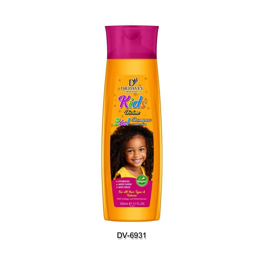 DR.DAVEY Divine Kids 2in1 Hair Shampoo model DV-6931 product image for OEM/ODM private label shampoo manufacturing