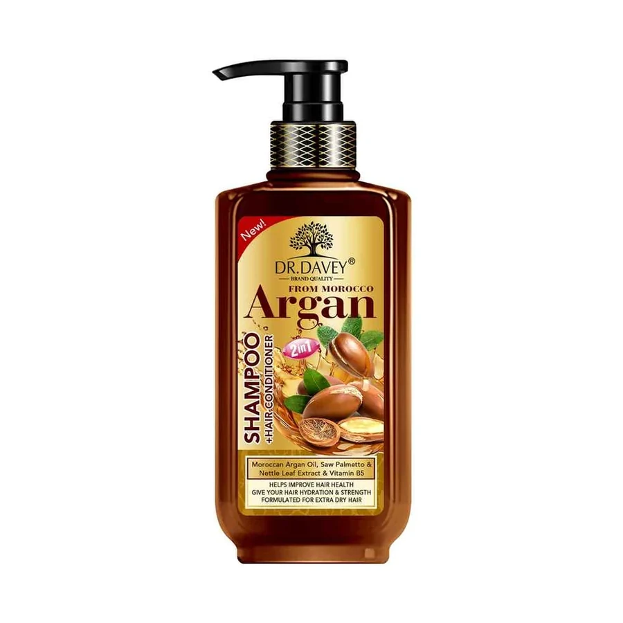 DR.DAVEY Shampoo Argan Shampoo model DV-6625 product image for OEM/ODM private label shampoo manufacturing