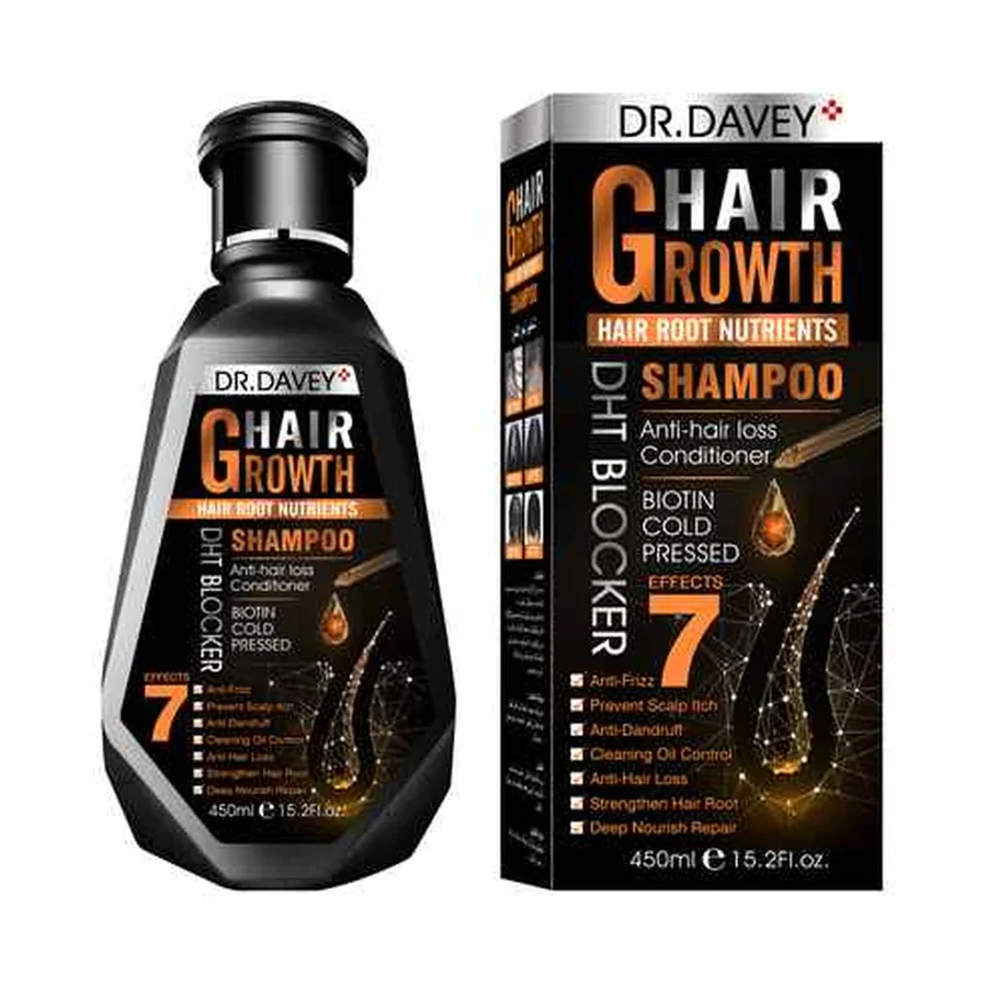 DR.DAVEY Shampoo Growth Hair Shampoo model DV-6421 product image for OEM/ODM private label shampoo manufacturing