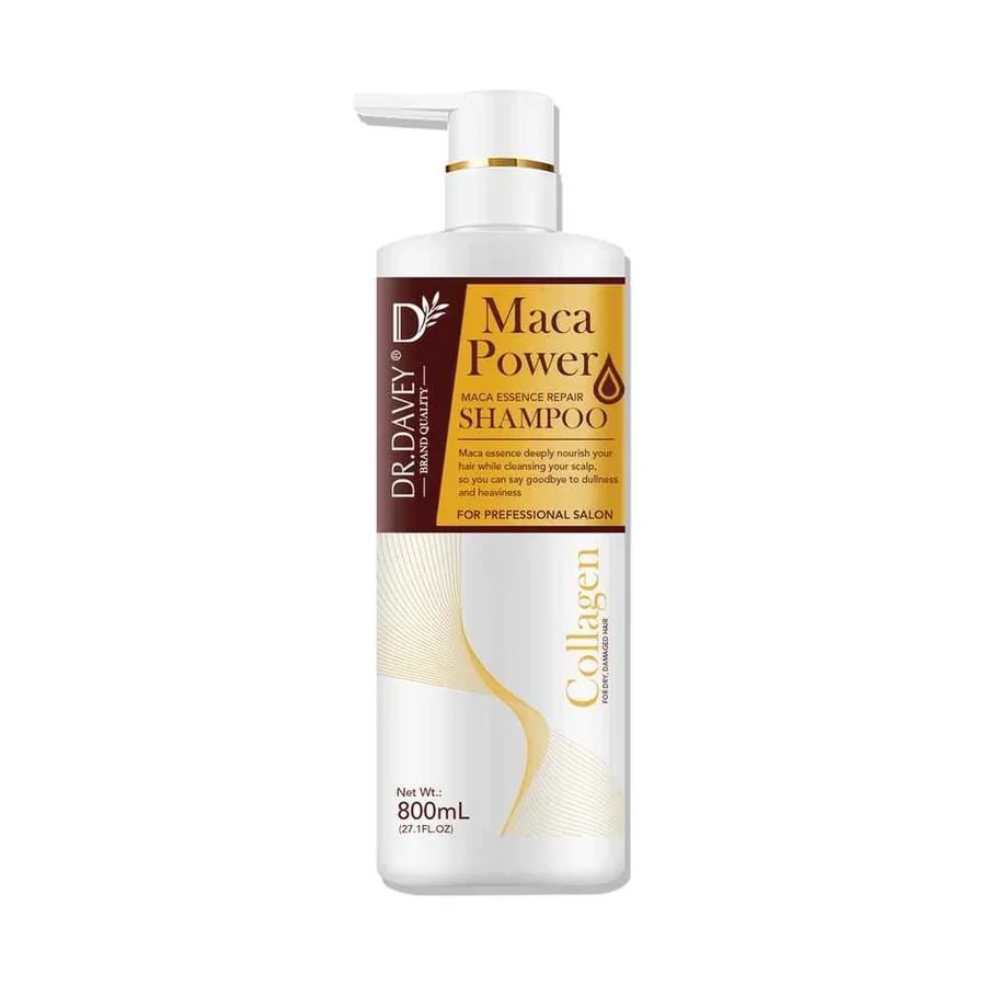DR.DAVEY Shampoo Maca Power Shampoo model DV-6647 product image for OEM/ODM private label shampoo manufacturing