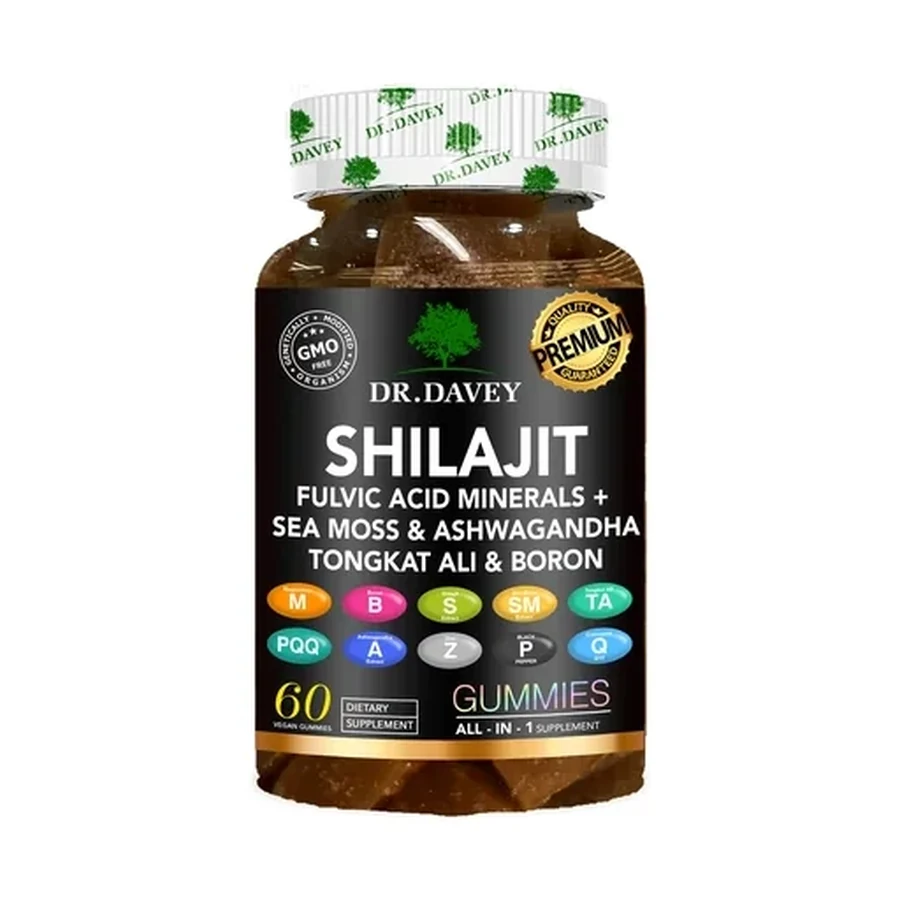DR.DAVEY Shilajit Gummies Personal Care Product 3 g OEM/ODM Dv-6704 product image for OEM/ODM private label personal care product manufacturing