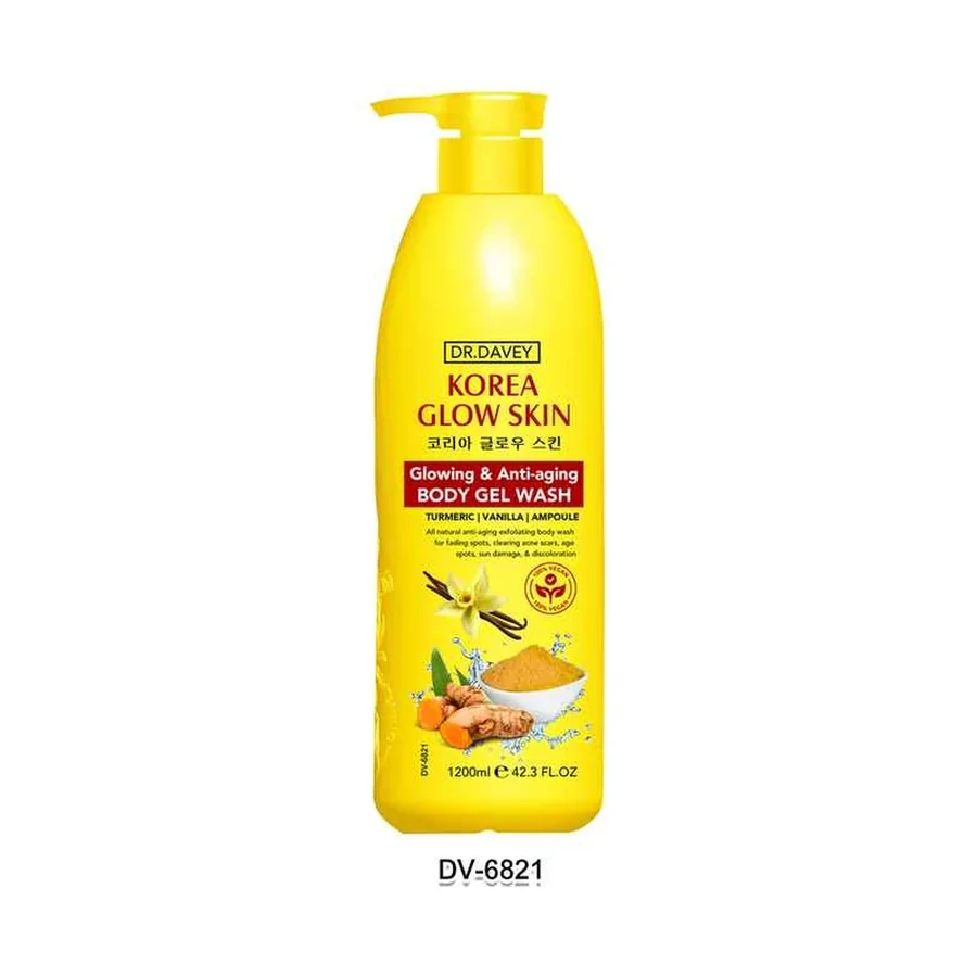 DR.DAVEY Glowing And Age-support model DV-6821 product image for OEM/ODM private label shower gel manufacturing