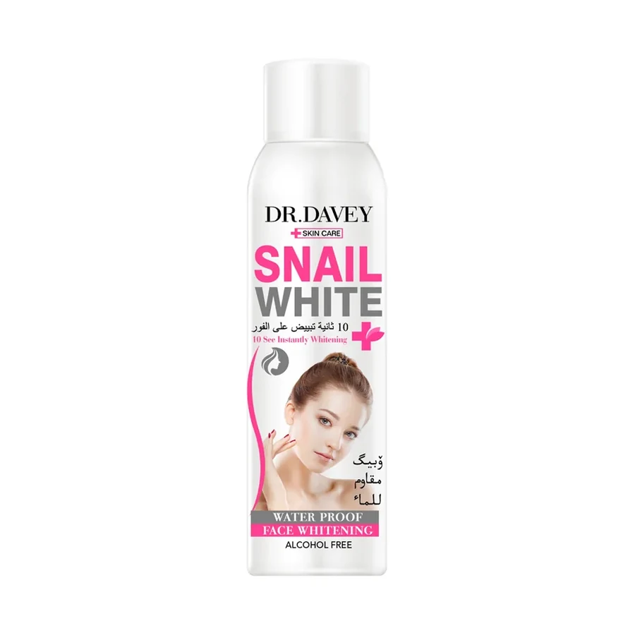 DR.DAVEY Snail Brightening Spray Personal Care Product 180 ml OEM/ODM Dv-6492 product image for OEM/ODM private label personal care product manufacturing