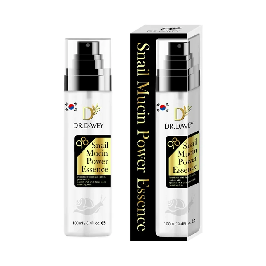 DR.DAVEY Snail Essence Serum 100 ml OEM/ODM Dv-6498 product image for OEM/ODM private label skincare manufacturing