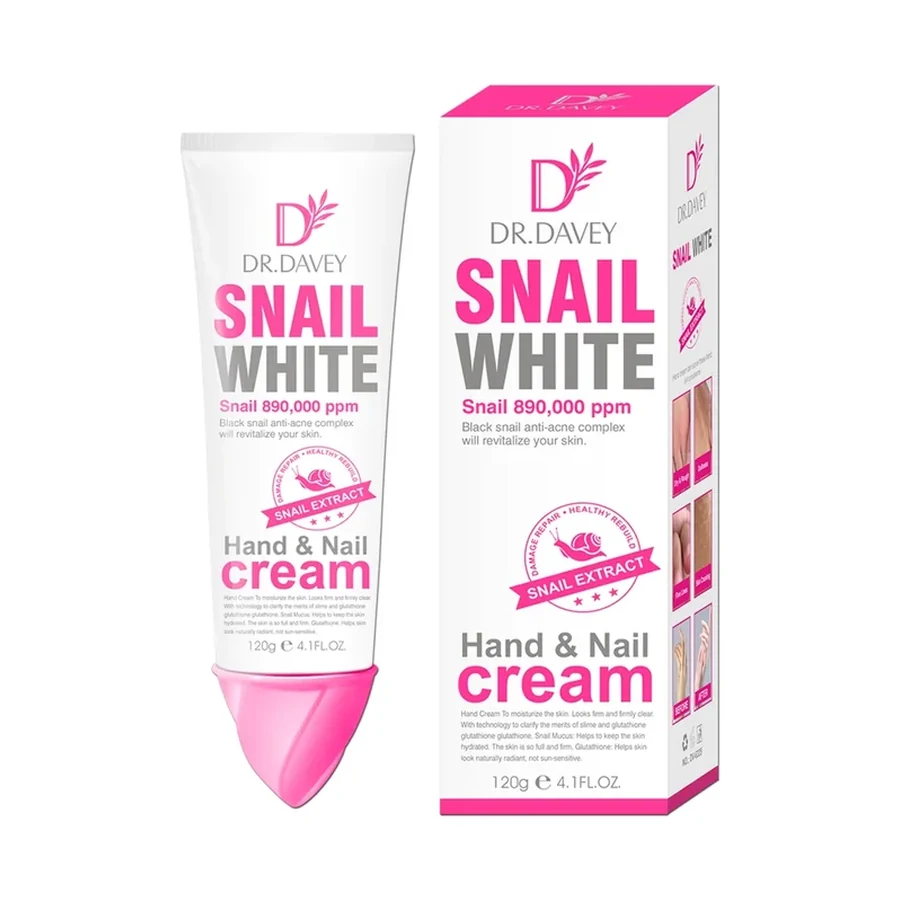 DR.DAVEY Snail Hand Cream 120 g OEM/ODM Dv-6335 product image for OEM/ODM private label skincare manufacturing