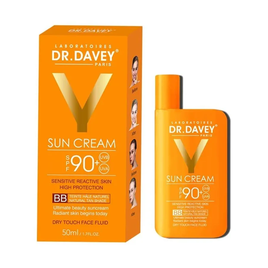 DR.DAVEY SPF Sunscreen Cream Personal Care Product 50 ml OEM/ODM Dv-6570 product image for OEM/ODM private label personal care product manufacturing